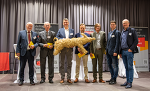 vl: Prof. Michael Schmitz, Minister a.D. Jochen Borchert, Sönke Hauschild (Moderator), Jörg Struve, Dr. Michael Lendle, Michael Petersen, Georg Geuecke (BRS-Vorsitzender)
© Dorothe Warder (BRS) vl: Prof. Michael Schmitz, Minister a.D. Jochen Borchert, Sönke Hauschild (Moderator), Jörg Struve, Dr. Michael Lendle, Michael Petersen, Georg Geuecke (BRS-Vorsitzender)
© Dorothe Warder (BRS)