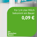 DBV-Freitagsfakt (22.11.19): 9 Cent pro Glas Milch